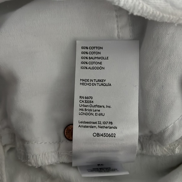 FREE People Maggie Mid-Rise White Distressed Shorts - Picture 10 of 11